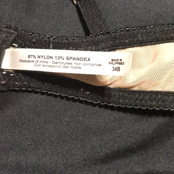 Adore me cute black & beige BRA - Picture 4 of 4